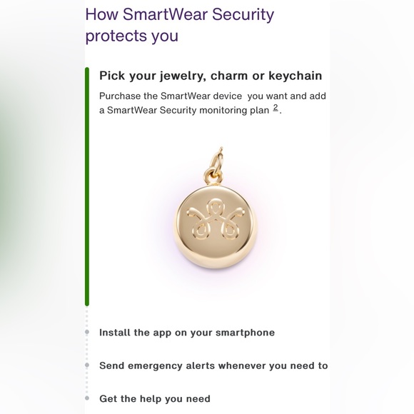 NIB Telus Invisaware Safety Keychain - Picture 10 of 12